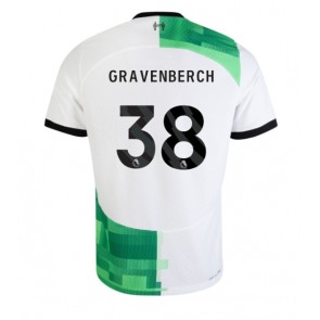 Liverpool Ryan Gravenberch #38 Gostujuci Dres 2023-24 Kratak Rukavima